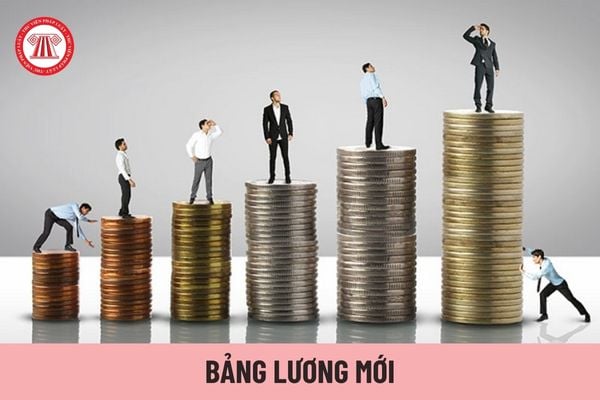 02 bảng lương mới của 03 đối tượng bị giảm lương so với 05 bảng lương cũ vì bỏ phụ cấp thâm niên nghề từ 1/7/2024 đúng không?