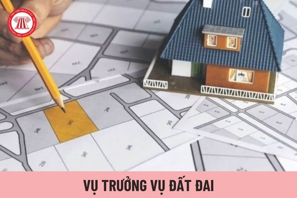 Vụ trưởng Vụ Đất đai có thẩm quyền ký các văn bản nào?