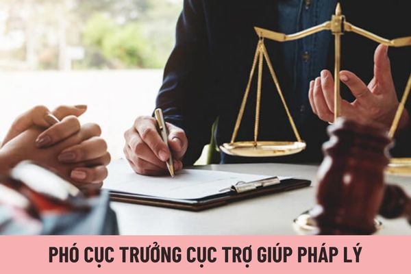 Hệ số phụ cấp chức vụ lãnh đạo của Phó Cục trưởng Cục Trợ giúp pháp lý được nhận là bao nhiêu?