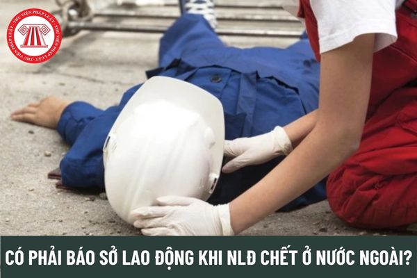 Người lao động Việt Nam bị tai nạn chết khi làm việc ở nước ngoài thì có cần khai báo cho Sở Lao động - Thương binh và Xã hội không?