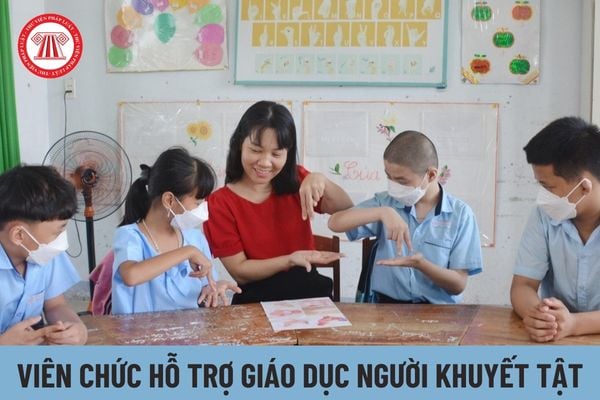 Học ngành tâm lý học làm viên chức hỗ trợ giáo dục người khuyết tật được không?