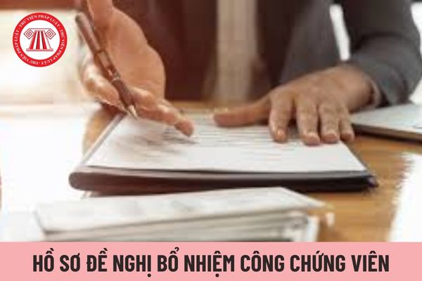 Hồ sơ đề nghị bổ nhiệm công chứng viên có cần kèm theo giấy chứng nhận sức khỏe không?