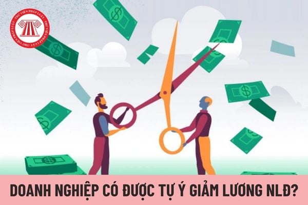 Doanh nghiệp có được tự ý giảm lương của người lao động không?