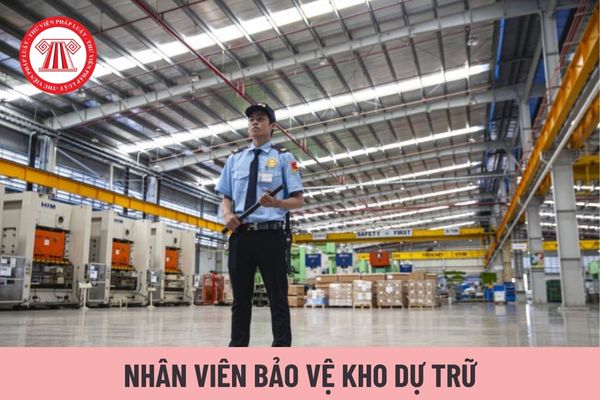 Nhân viên bảo vệ kho dự trữ chuyên ngành dự trữ quốc gia được áp dụng hệ số lương công chức loại nào?