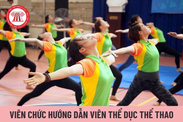 Viên chức hướng dẫn viên thể dục thể thao có nhiệm vụ gì?