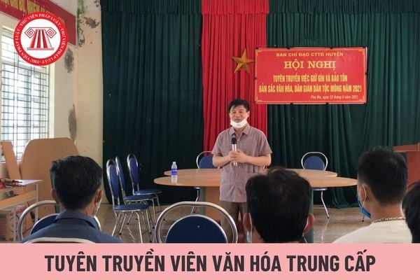 Tuyên truyền viên văn hóa trung cấp có mức lương tối đa là bao nhiêu?