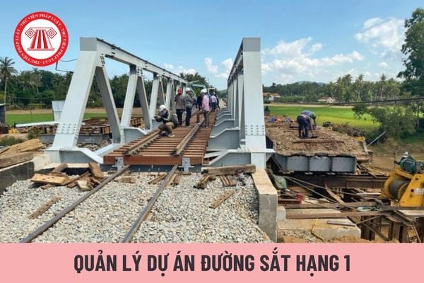 Hệ số lương Quản lý dự án đường sắt hạng 1 là bao nhiêu?