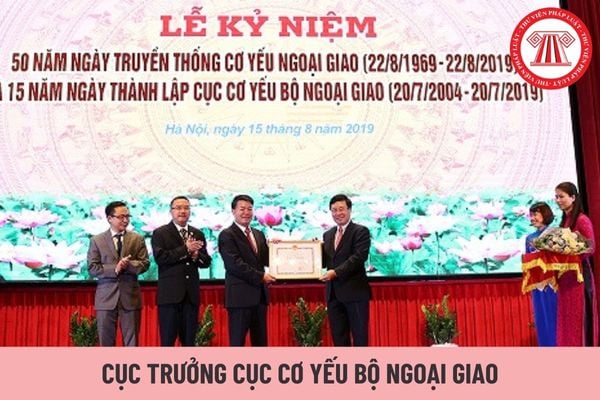 Cục trưởng Cục Cơ yếu Bộ Ngoại giao được áp dụng bậc lương cấp hàm cơ yếu cao nhất là bao nhiêu?