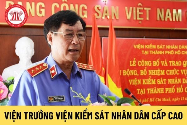 Viện trưởng Viện kiểm sát nhân dân cấp cao có nhiệm vụ gì?