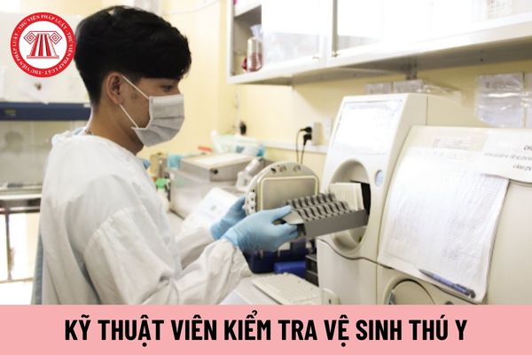 Kỹ thuật viên kiểm tra vệ sinh thú y hạng 4 có nhiệm vụ gì?