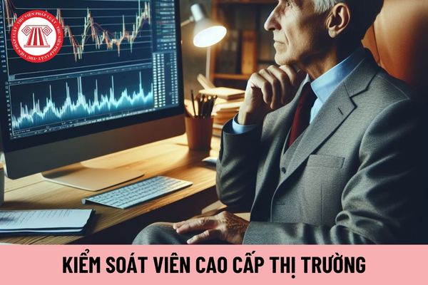 Kiểm soát viên cao cấp thị trường cần đáp ứng tiêu chuẩn gì về đào tạo bồi dưỡng?