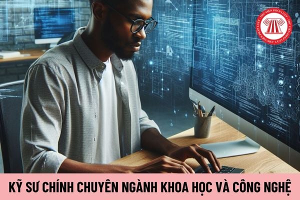 Kỹ sư chính chuyên ngành khoa học và công nghệ có nhiệm vụ gì?