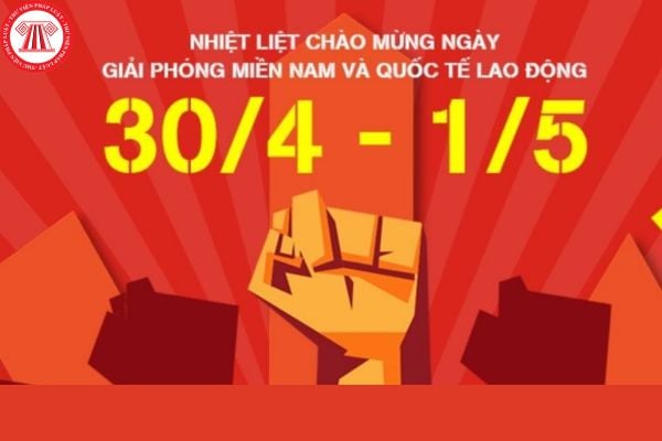 Theo Bộ luật Lao động mới nhất người lao động trên cả nước được nghỉ bao nhiêu ngày vào ngày lễ 30 4 1 5?