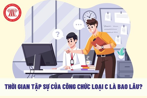 Thời gian tập sự của công chức loại C là bao lâu?