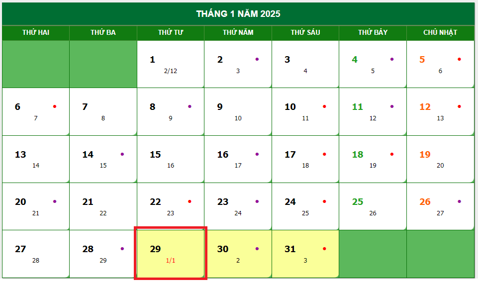 Mùng 1 Tết 2025 Là Ngày Mấy Âm Lịch? Tìm Hiểu Chi Tiết Và Ý Nghĩa