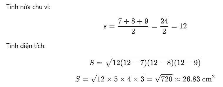 Công thức heron
