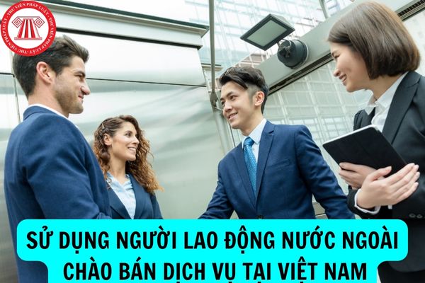 Có được sử dụng người lao động nước ngoài để chào bán dịch vụ tại Việt Nam?