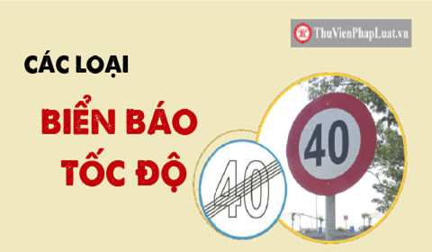 Các Loại Biển Báo Tốc Độ Mà Tài Xế Phải Biết