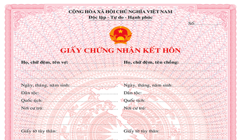 Mẫu giấy chứng nhận kết hôn bản giấy và bản điện tử mới nhất Mẫu Giấy Chứng Nhận Kết Hôn Bản Giấy Và Bản Điện Tử Mới Nhất