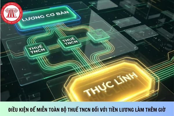 Điều kiện để miễn toàn bộ thuế TNCN đối với tiền lương làm thêm giờ từ năm 2026?