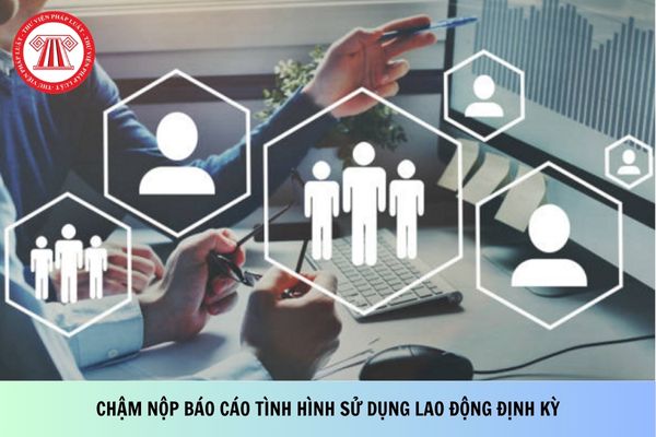 Chậm nộp báo cáo tình hình sử dụng lao động định kỳ bị phạt bao nhiêu tiền?