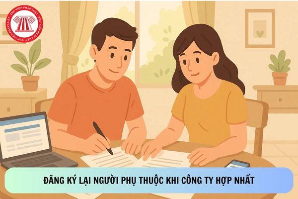 Có phải đăng ký lại người phụ thuộc khi công ty hợp nhất không?