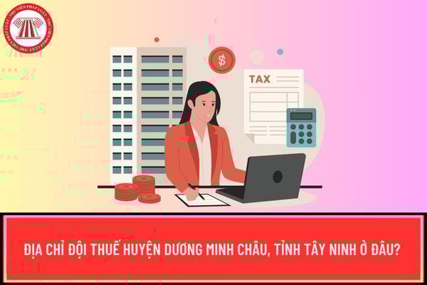 Địa chỉ Đội thuế huyện Dương Minh Châu, tỉnh Tây Ninh ở đâu? 