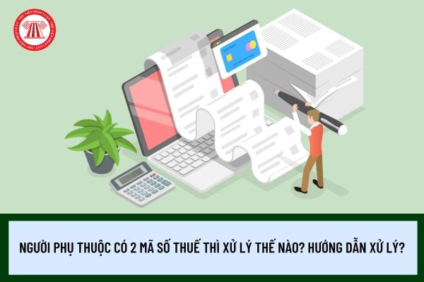 Người phụ thuộc có 2 mã số thuế thì xử lý thế nào? Hướng dẫn xử lý?
