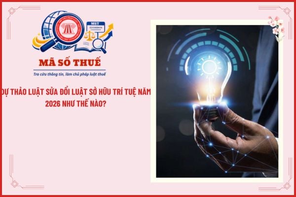 Dự thảo Luật sửa đổi Luật Sở hữu trí tuệ năm 2026 như thế nào?