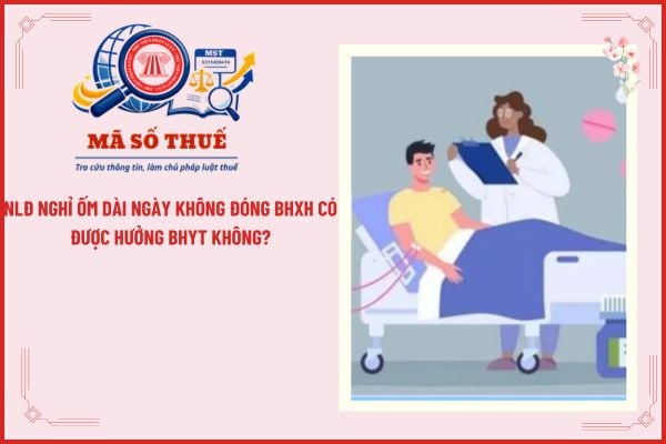 NLĐ nghỉ ốm dài ngày không đóng BHXH có được hưởng BHYT không?