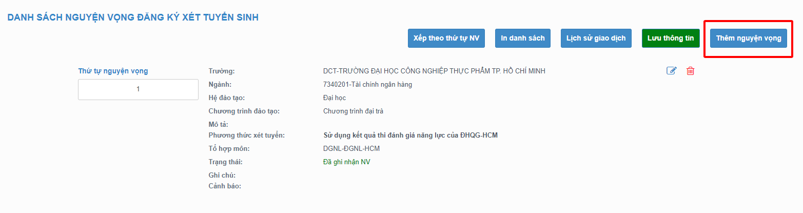 Hướng dẫn đăng ký nguyện vọng xét tuyển đại học 2025 trực tuyến?