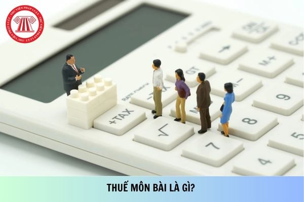 Thuế môn bài là gì? Chính thức từ 01/01/2026 không phải đóng lệ phí môn bài?