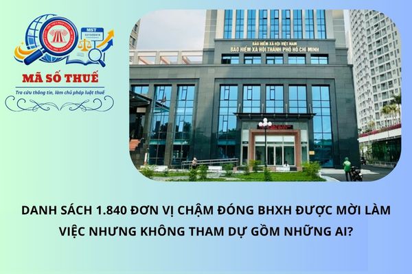 Danh sách 294 đơn vị, doanh nghiệp nợ bảo hiểm xã hội tại tỉnh Vĩnh Long tính đến tháng 9/2026 gồm những ai?