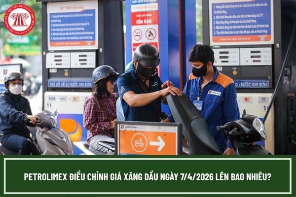 Petrolimex điều chỉnh giá xăng dầu ngày 7/4/2026 lên bao nhiêu?