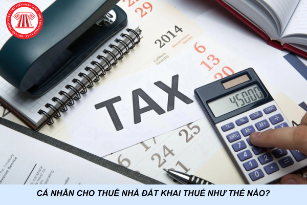 Cá nhân cho thuê nhà đất khai thuế như thế nào?