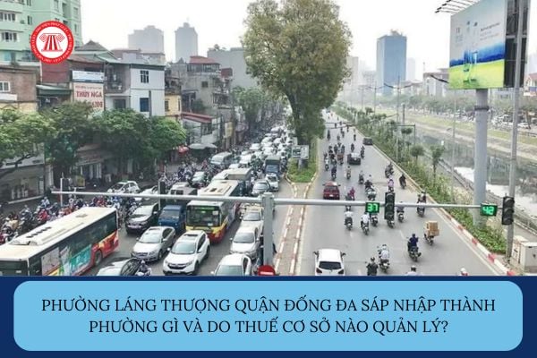 Phường Láng Thượng quận Đống Đa sáp nhập thành phường gì và do Thuế cơ sở nào quản lý?