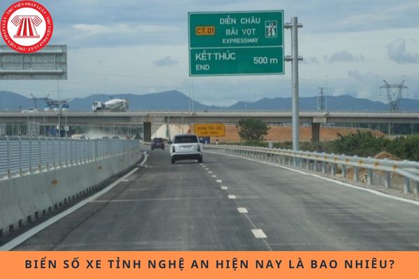 Biển số xe tỉnh Nghệ An hiện nay là bao nhiêu?