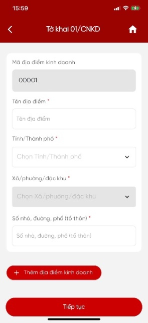 khai thuế trên etax moblie