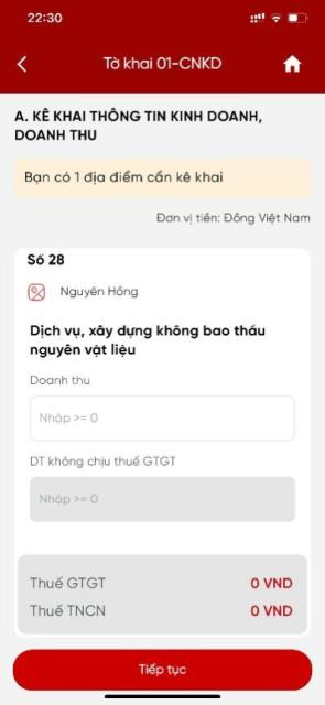 Khai thuế cho thuê bất động sản 2026