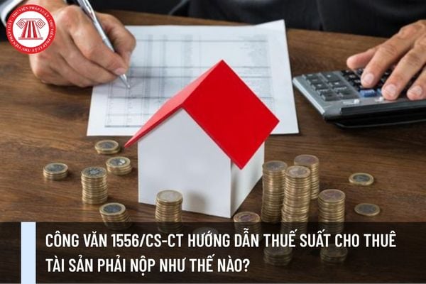 Công văn 1556/CS-CT hướng dẫn thuế suất cho thuê tài sản phải nộp như thế nào?