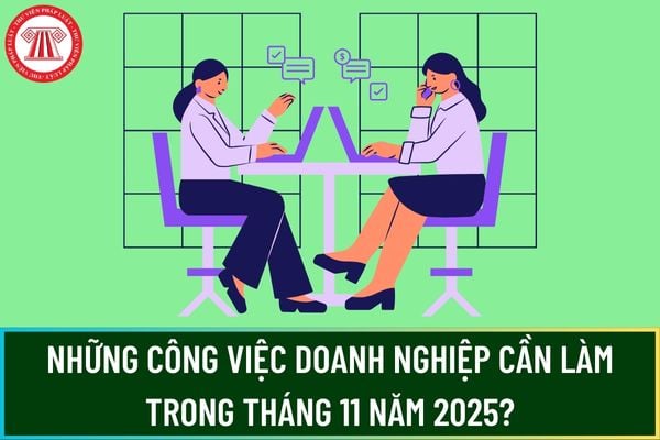 Những công việc doanh nghiệp cần làm trong tháng 11 năm 2025?