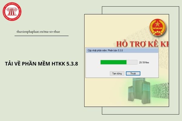 Tải về phần mềm HTKK 5 3 8 đáp ứng Nghị quyết 204/2025/QH15 giảm thuế GTGT 2025?