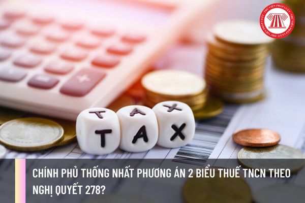 Chính phủ thống nhất phương án 2 Biểu thuế TNCN theo Nghị quyết 278?