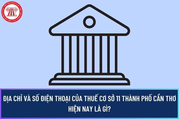 Địa chỉ và số điện thoại của Thuế cơ sở 11 thành phố Cần Thơ hiện nay là gì?