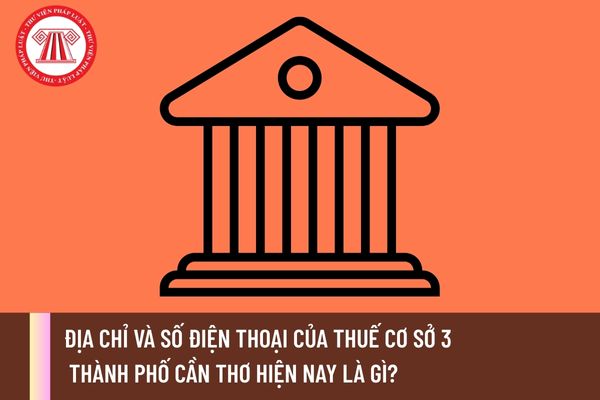 Địa chỉ và số điện thoại của Thuế cơ sở 3 thành phố Cần Thơ hiện nay là gì?