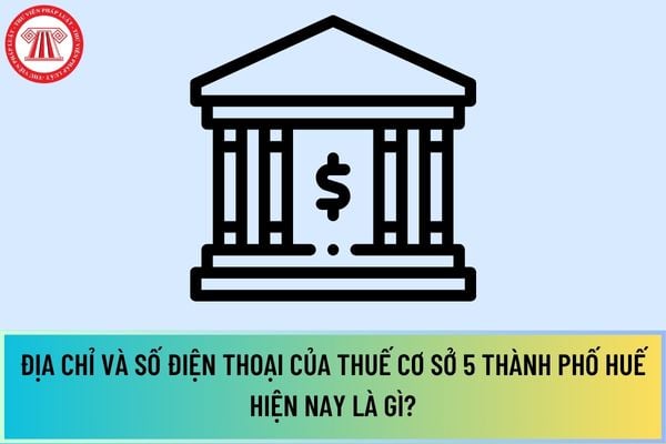Địa chỉ và số điện thoại của Thuế cơ sở 5 thành phố Huế hiện nay là gì?