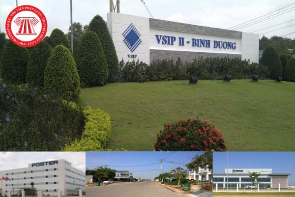 Giá thuê khu công nghiệp VSIP II Tân Uyên, Bình Dương?