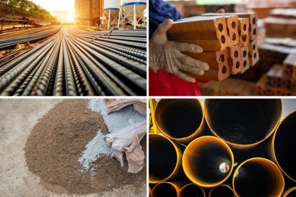 Giá vật liệu xây dựng tỉnh Phú Thọ quý III năm 2025 (tỉnh Vĩnh Phúc trước sáp nhập) mới nhất? 