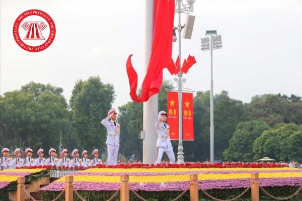 Dự thảo Thông tư tổ chức Nghi lễ thượng cờ hạ cờ quốc gia trên Quảng trường Ba Đình mới nhất?