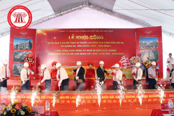 Khởi công xây dựng dự án nhà ở xã hội tại Quảng Ninh ở Khu công nghiệp Cảng biển Hải Hà? Quy mô như thế nào? 